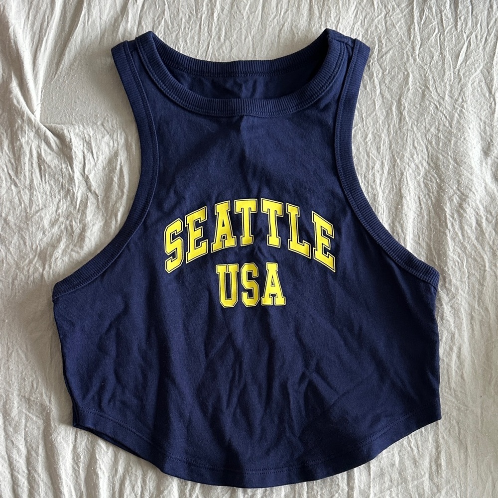 Wild Fable Navy Blue Tank top